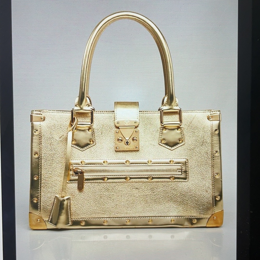 Louis Vuitton Gold Suhali Le Fabuleux Bag Retired